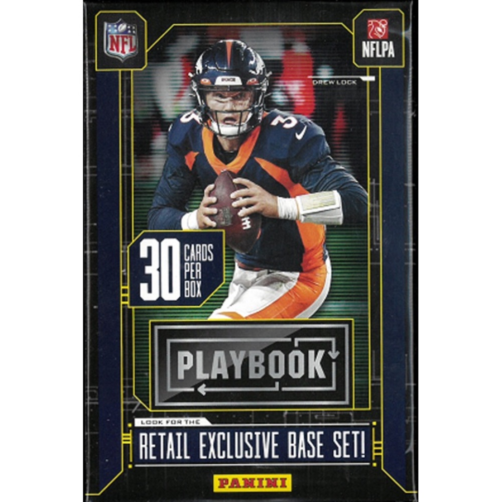New 20 PANINI PLAYBOOK FOOTBALL HANGER BOX